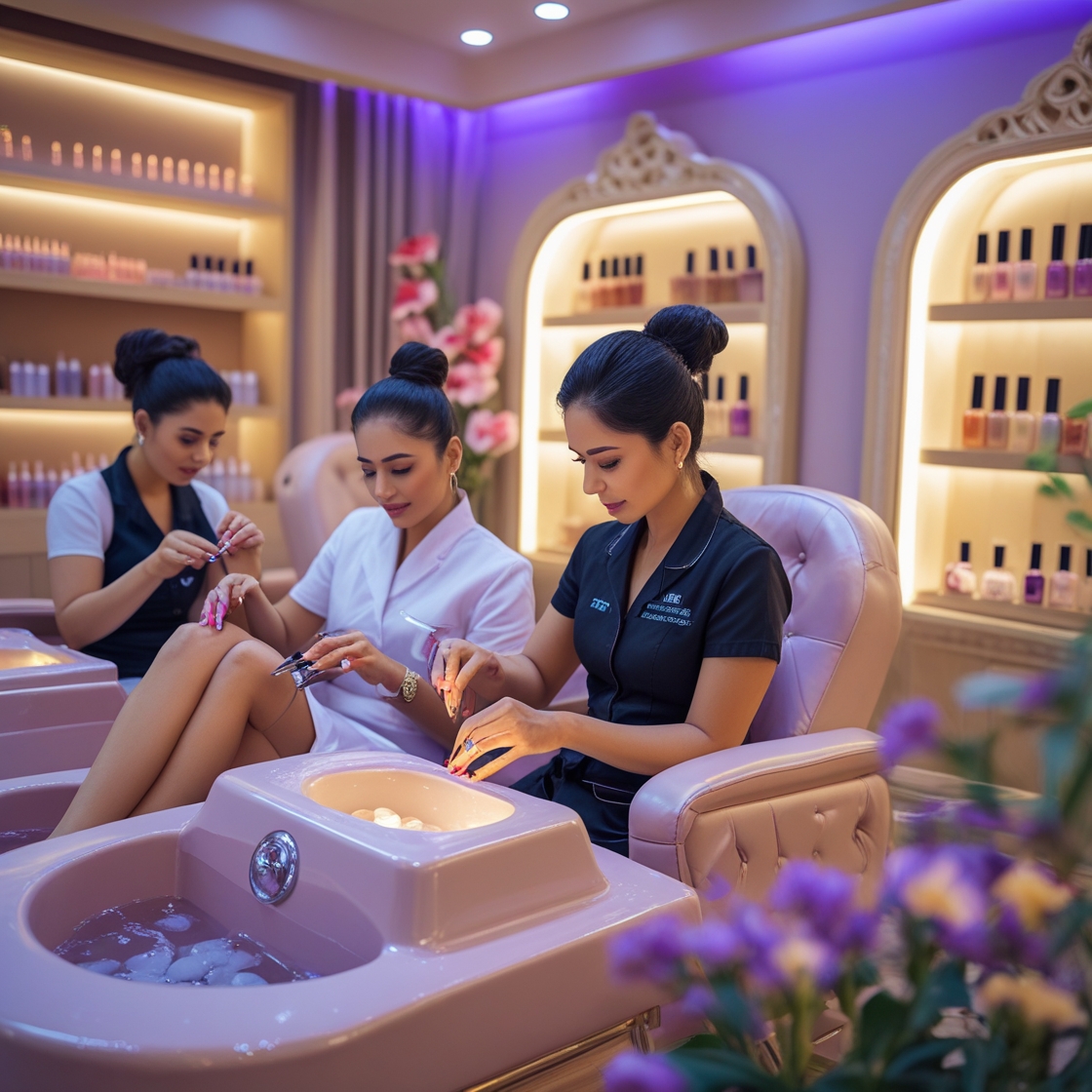 Manicure, Pedicure(म्यानिक्योर र पेडिक्योर)